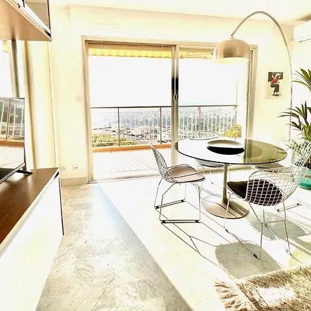 Riviera - Superbe Studio Piscine Et Parking - Fabron - Terrasse De Nicerama Appartamento